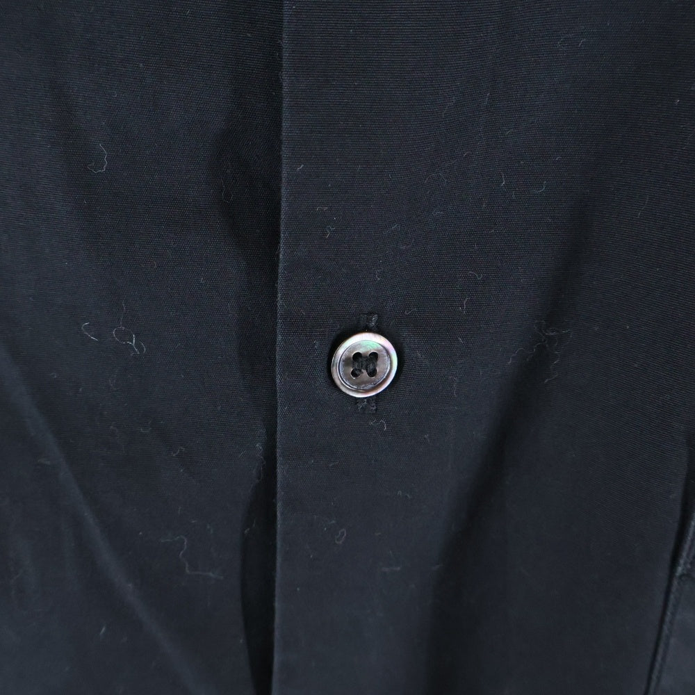 COMME des GARCONS HOMME PLUS(コムデギャルソンオムプリュス) 15SS AD2015 バック デザイン 半袖シャツ ブラック PQ-B011