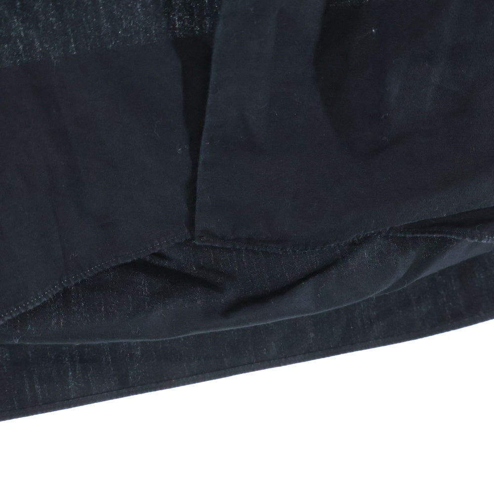 COMME des GARCONS HOMME PLUS(コムデギャルソンオムプリュス) 15SS AD2015 バック デザイン 半袖シャツ ブラック PQ-B011