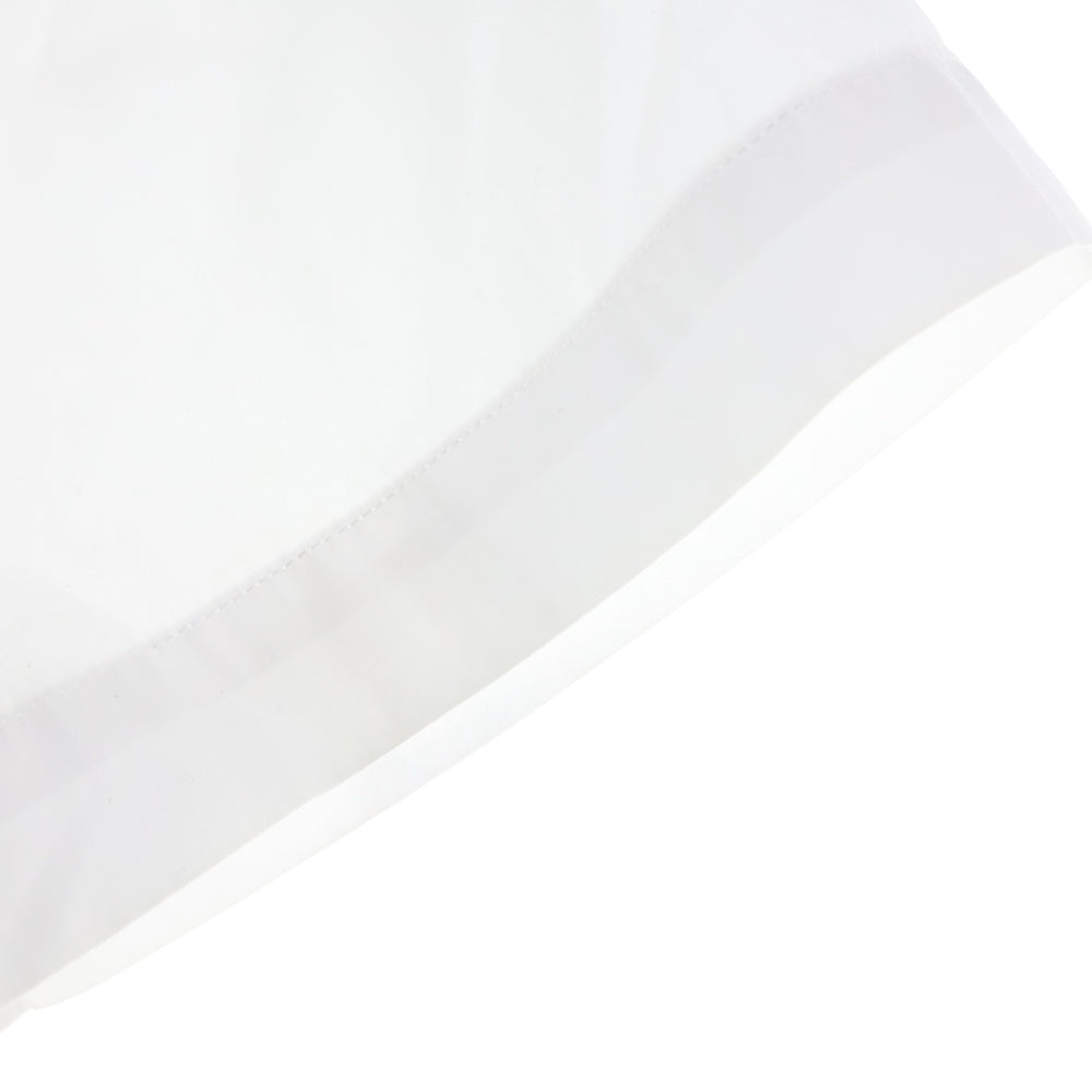 COMME des GARCONS HOMME(コムデギャルソンオム) 15SS AD2015 ストライプ パッチワーク 半袖シャツ ホワイト/ブルー HQ-B034