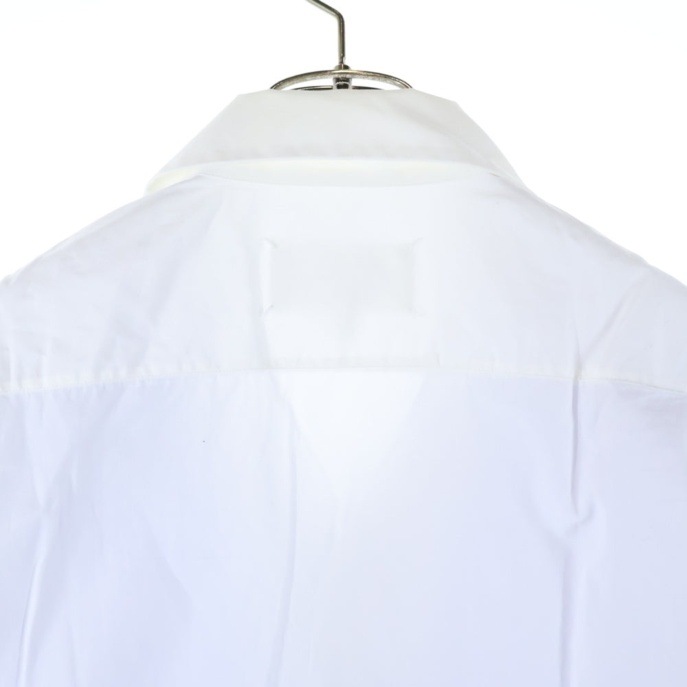 Maison Margiela 10(メゾン マルジェラ) 20AW POLKA DOT DETAIL SHORT SLEEVE SHIRT ポルカドット ディティール 半袖シャツ ホワイト S50DL0450 S43001