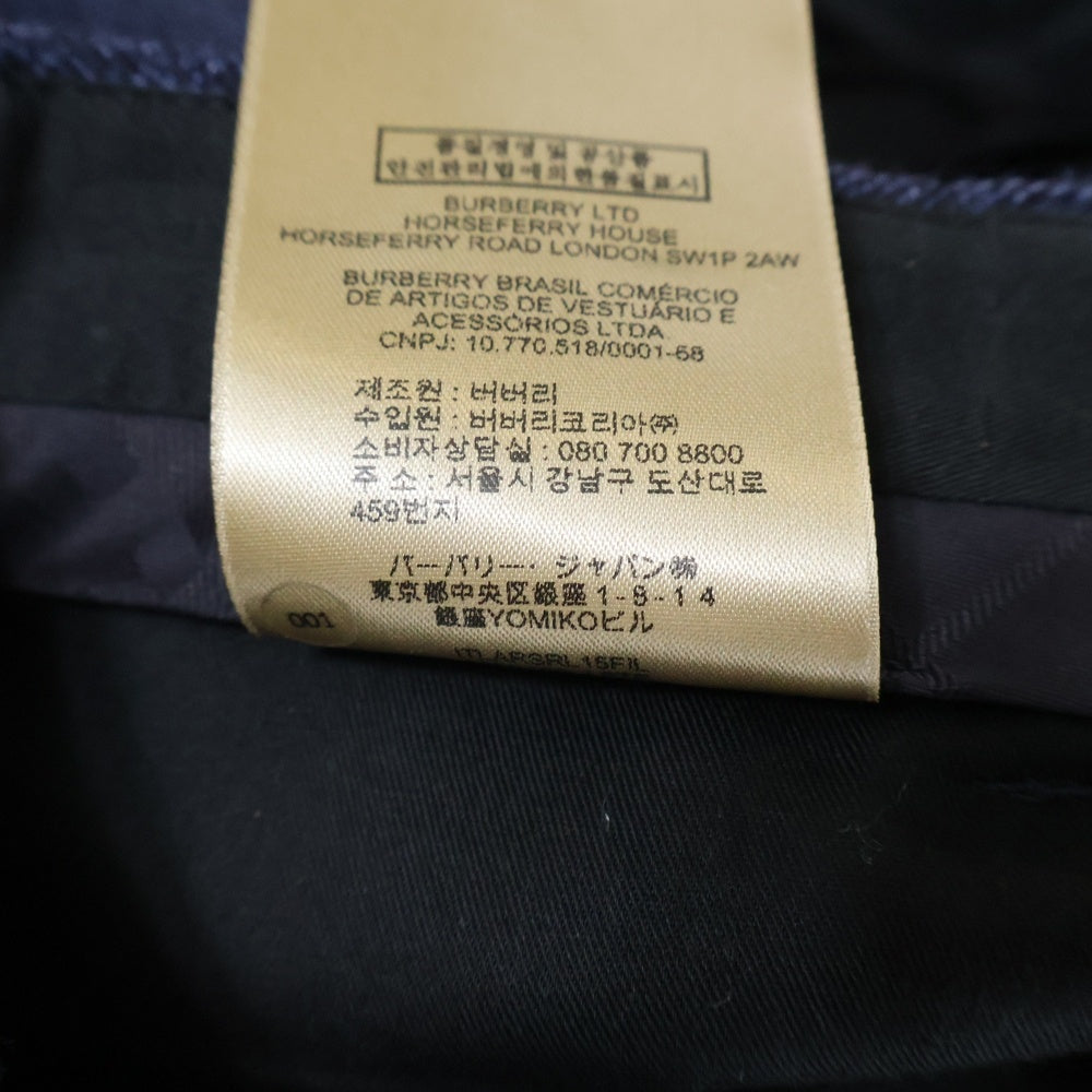 BURBERRY LONDON(バーバリーロンドン) ウール 2B シングル テーラードジャケット/スラックス ロングパンツ セットアップスーツ ブルー 4050486
