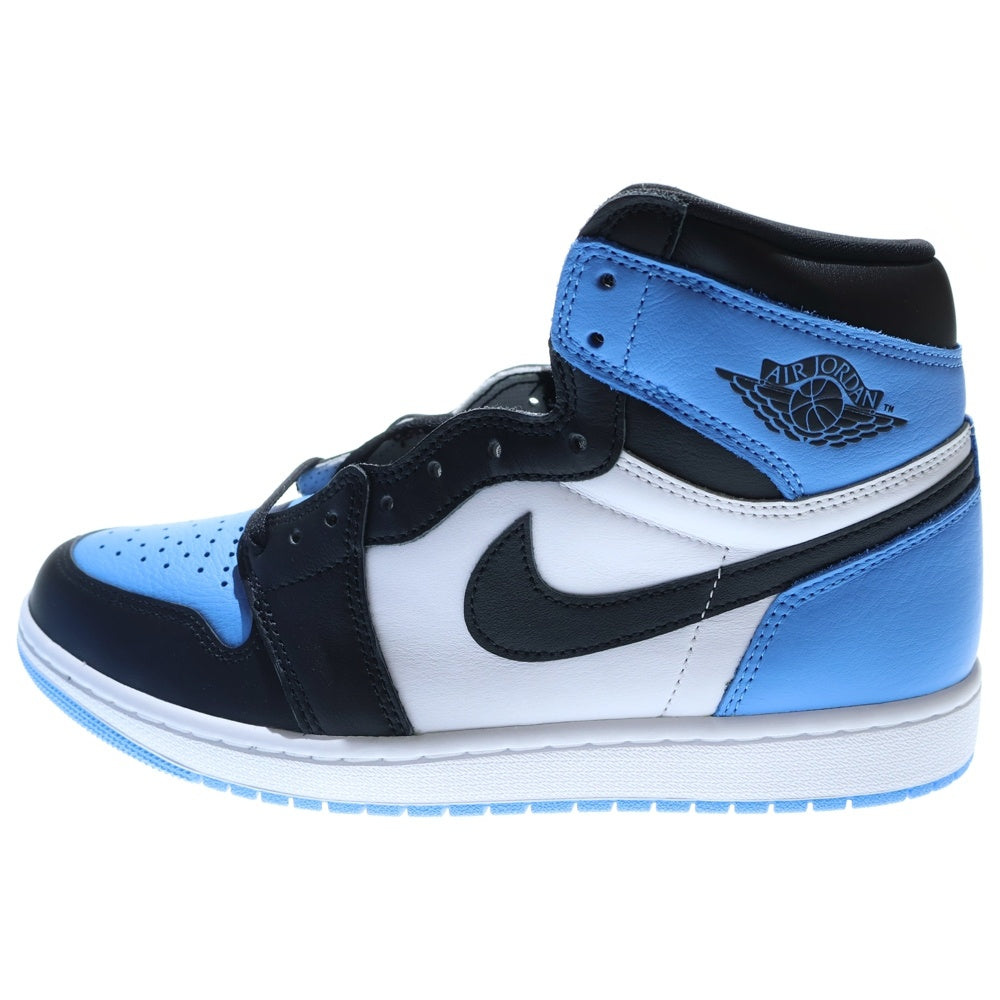 NIKE(ナイキ) AIR JORDAN 1 RETRO HI OG UNIVERSITY BLUE エアジョーダン1ハイOG ユニバーシティブルー ハイカットスニーカー ブルー/ホワイト US10/28cm DZ5485-400