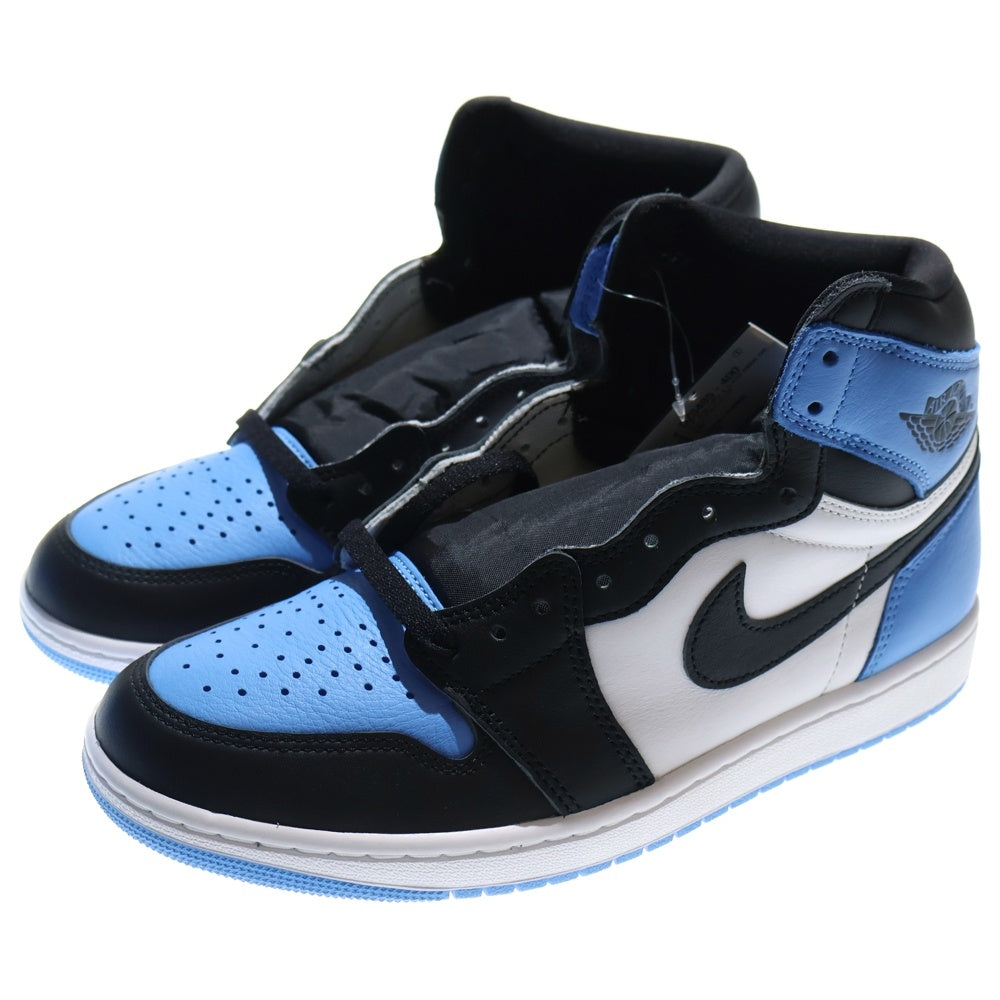 NIKE(ナイキ) AIR JORDAN 1 RETRO HI OG UNIVERSITY BLUE エアジョーダン1ハイOG ユニバーシティブルー ハイカットスニーカー ブルー/ホワイト US10/28cm DZ5485-400