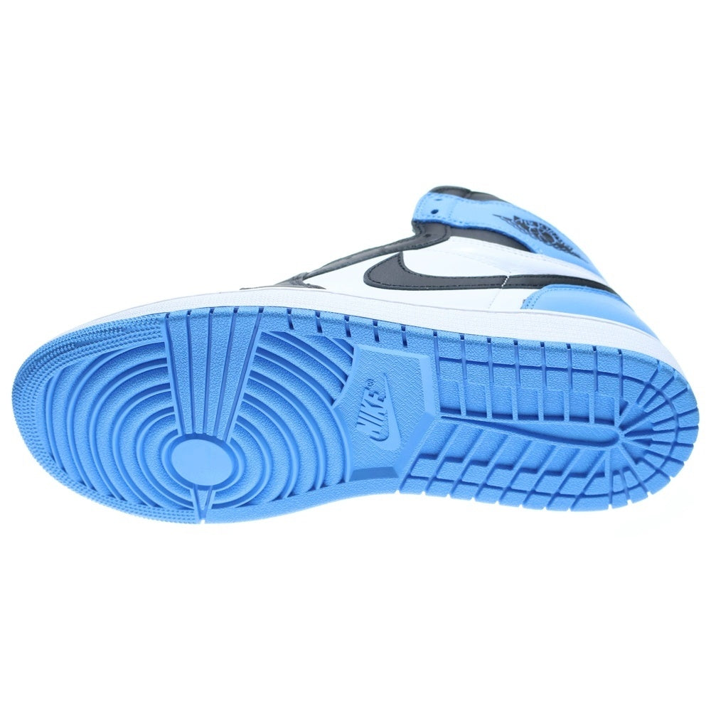NIKE(ナイキ) AIR JORDAN 1 RETRO HI OG UNIVERSITY BLUE エアジョーダン1ハイOG ユニバーシティブルー ハイカットスニーカー ブルー/ホワイト US10/28cm DZ5485-400