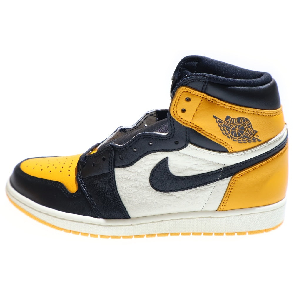 NIKE(ナイキ) AIR JORDAN 1 RETRO HIGH OG TAXI エアジョーダン1 タクシー ハイカットスニーカー イエロー/ブラック US10/28cm 555088-711