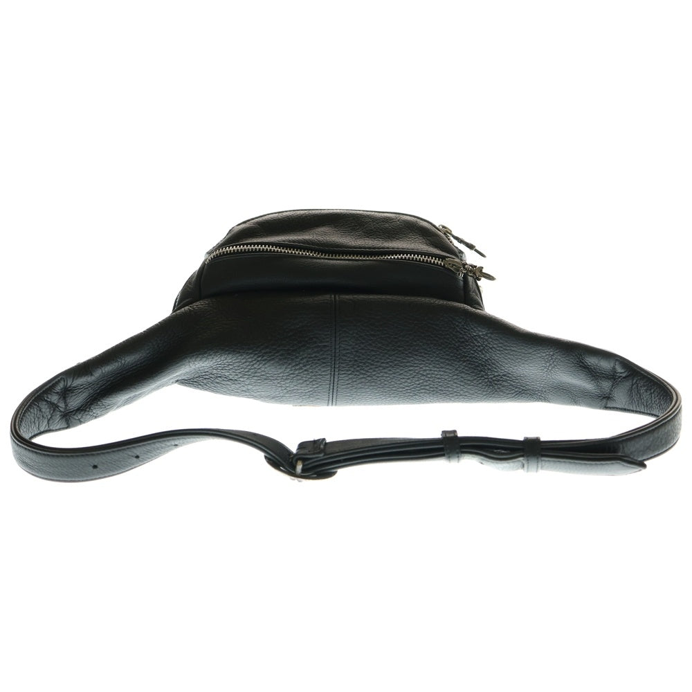 CHROME HEARTS(クロムハーツ) #1 SNAT PACK スナットパック ダガージップ ガンスリンガーベルト レザーウエストバッグ ブラック BCA378