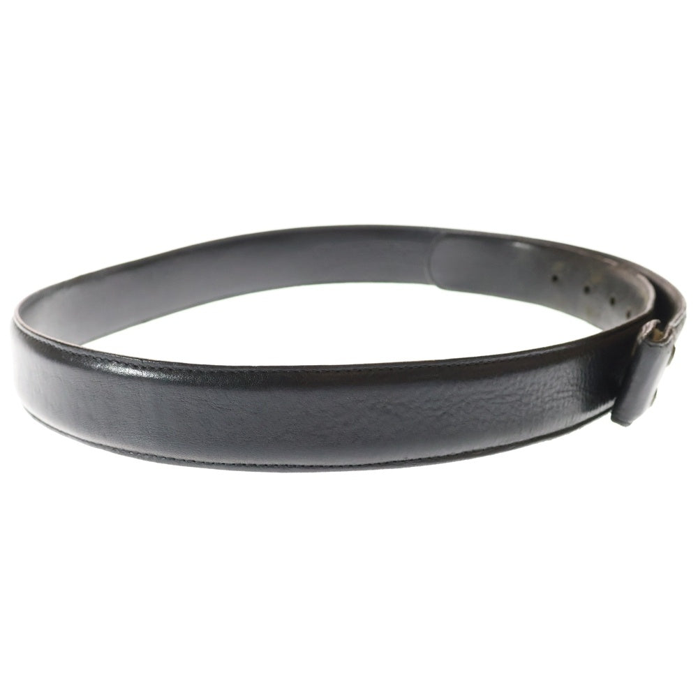 CHROME HEARTS(クロムハーツ) レザー ベルト ストラップ ブラック