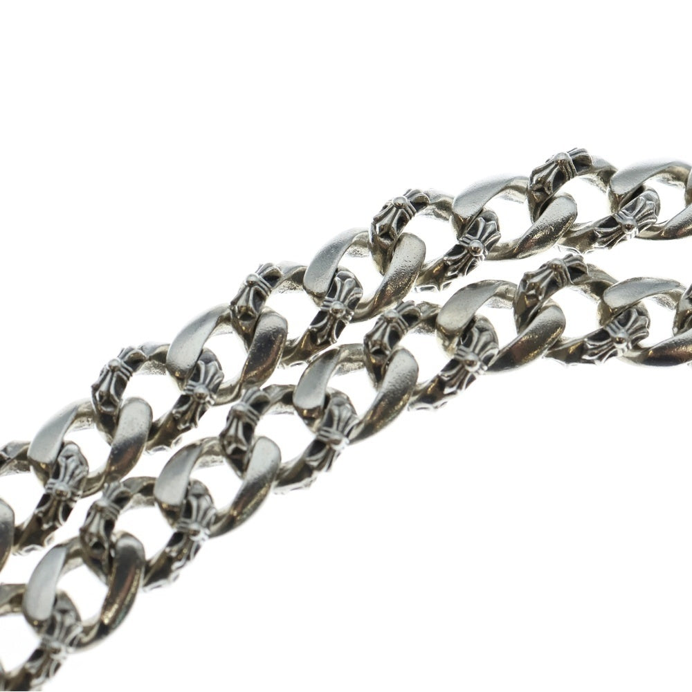 CHROME HEARTS(クロムハーツ) FANCY LONG-T/2クリップロングファンシー ウォレットチェーン シルバー BCA075