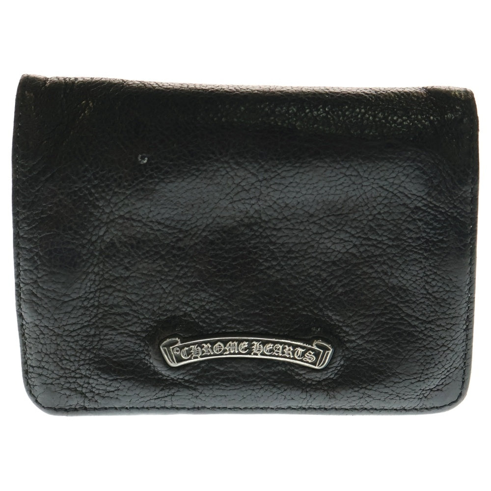 CHROME HEARTS(クロムハーツ) JOEY ジョーイ レザーウォレット 財布 ブラック BCA365