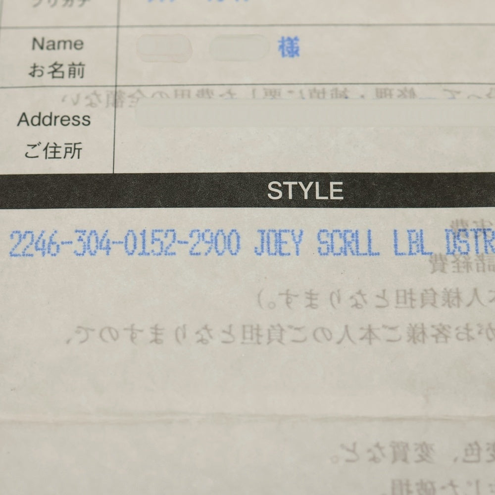 CHROME HEARTS(クロムハーツ) JOEY ジョーイ レザーウォレット 財布 ブラック BCA365