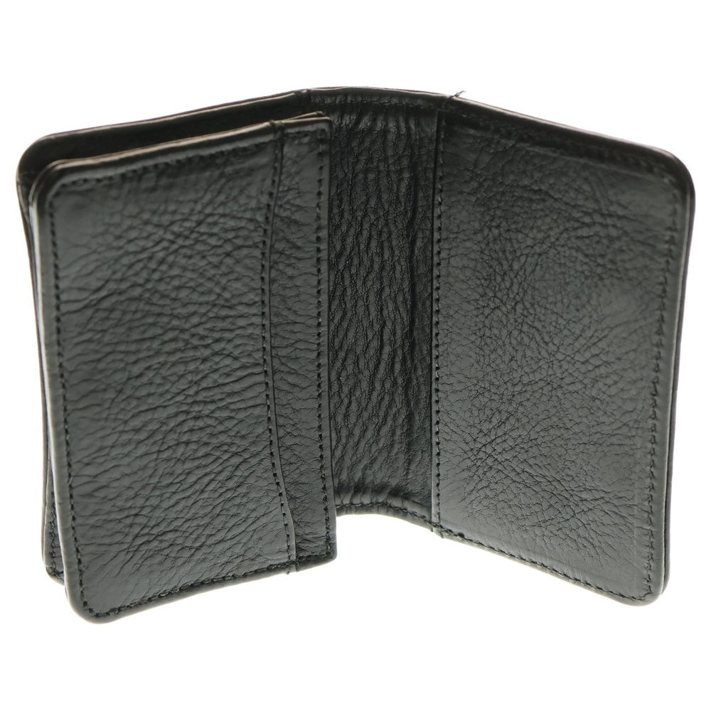 CHROME HEARTS(クロムハーツ) CRD CSE3PKTWDV1 アーチロゴプレート3ポケットレザーカードケース ブラック
