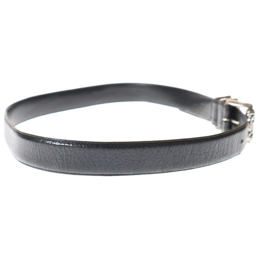 CHROME HEARTS(クロムハーツ) BLT ROLLER 3PC1.5inch 3PCローラーバックル レザーベルト シルバー BCA357