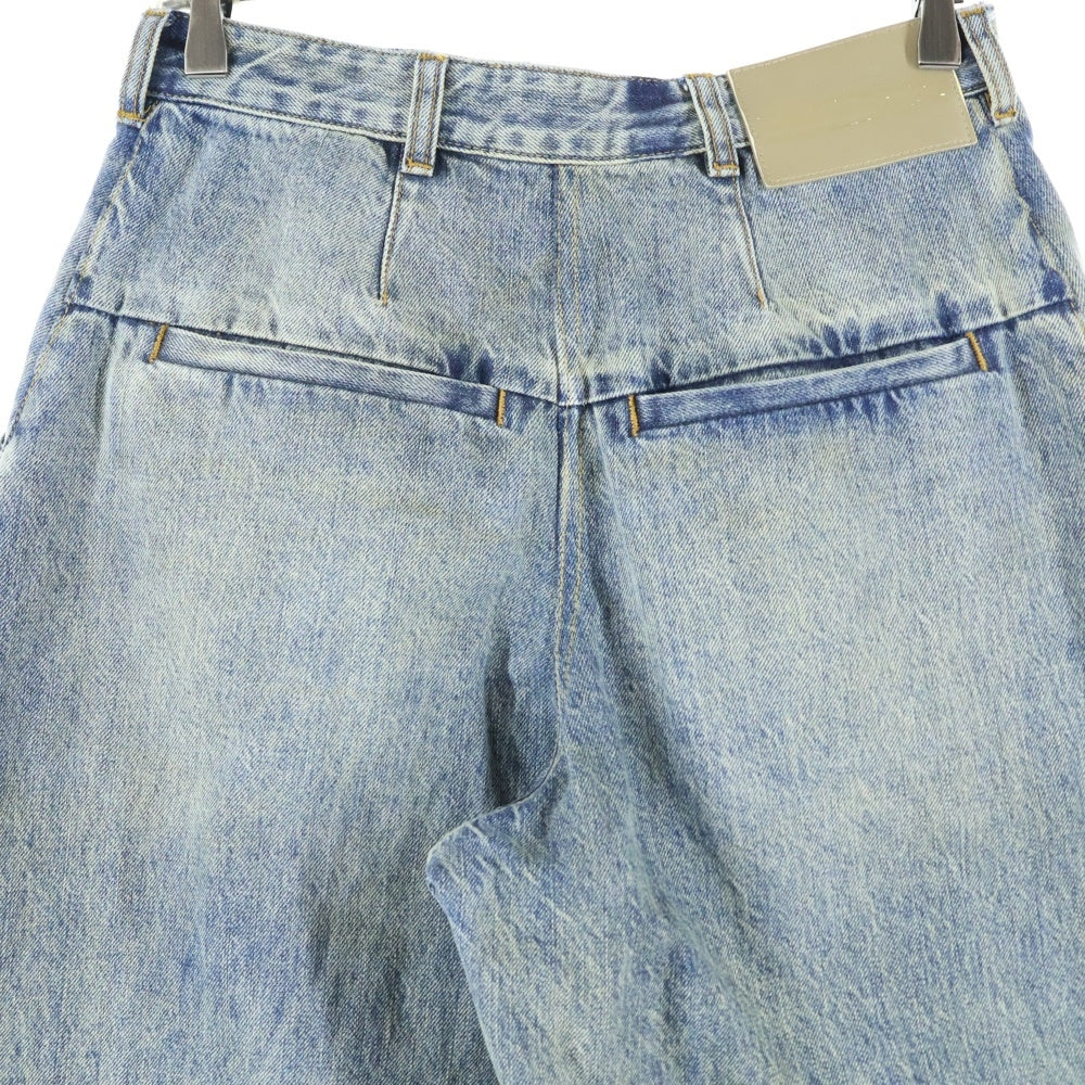 entire studios(エンタイア スタジオ) DEM JEANS SURFACE WAVE ワイド デニムパンツ インディゴ ES2318SW