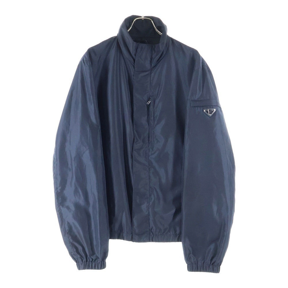PRADA(プラダ) 24SS 三角プレートナイロンジップアップブルゾン ジャケット ブラック SGN521 R191 1060