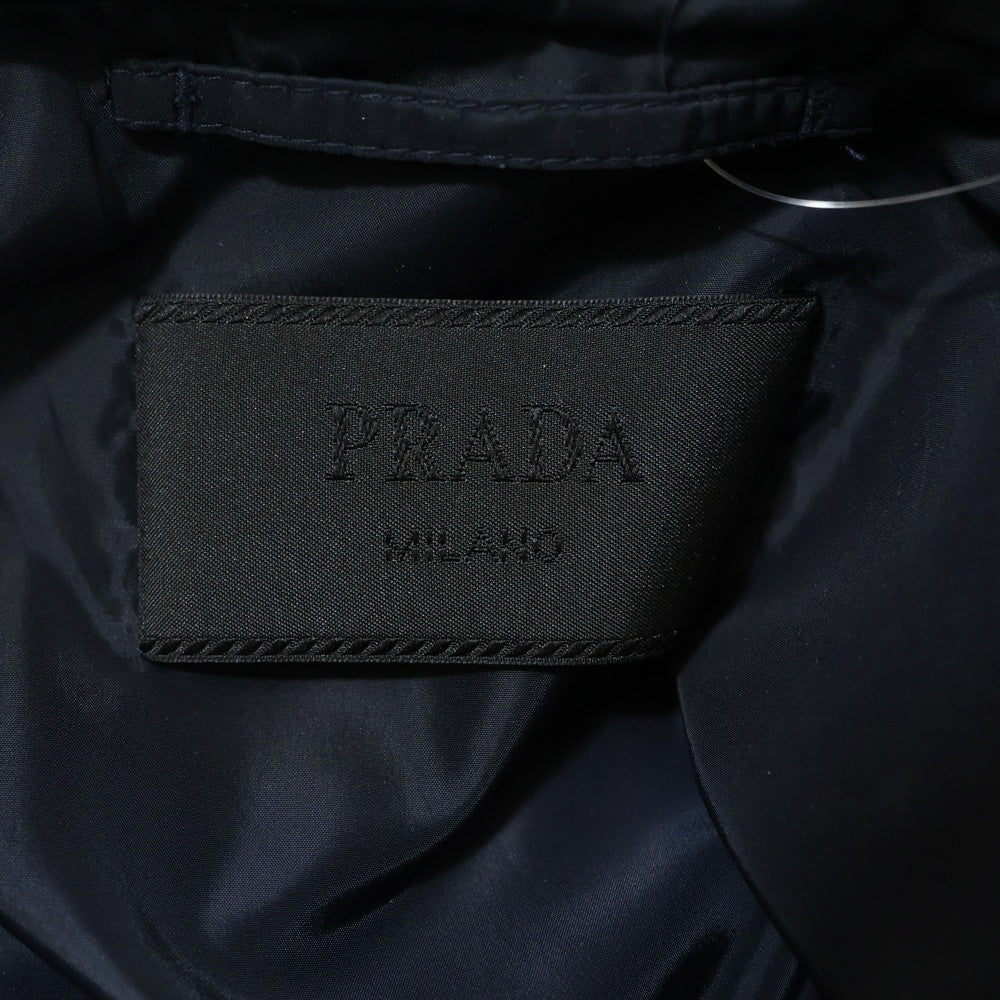 PRADA(プラダ) 24SS 三角プレートナイロンジップアップブルゾン ジャケット ブラック SGN521 R191 1060