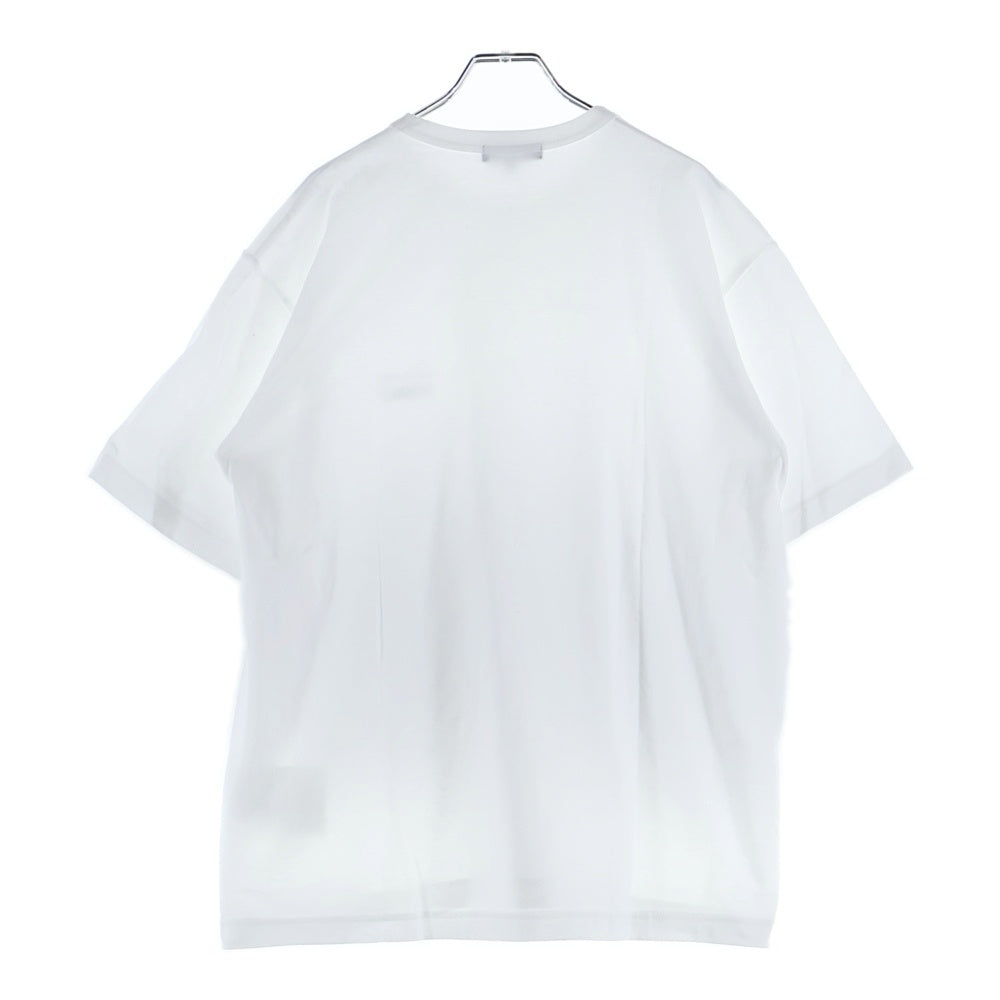 COMME des GARCONS HOMME(コムデギャルソンオム) Cotton Jersey Garment Print Tee ロゴプリント 半袖Tシャツ ホワイト HO-T101