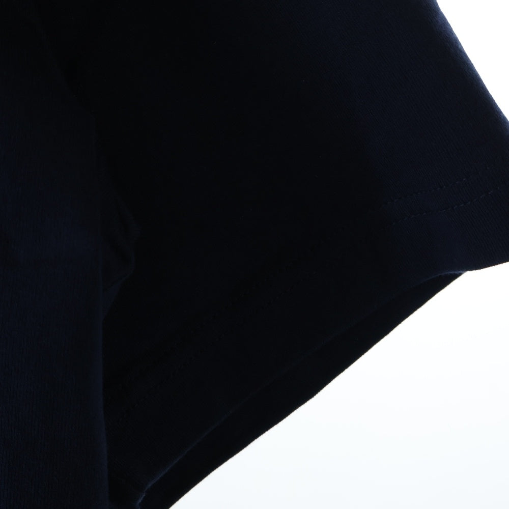 COMME des GARCONS HOMME(コムデギャルソンオム) Cotton Jersey Garment Print Tee ロゴプリント 半袖Tシャツ ネイビー HO-T101