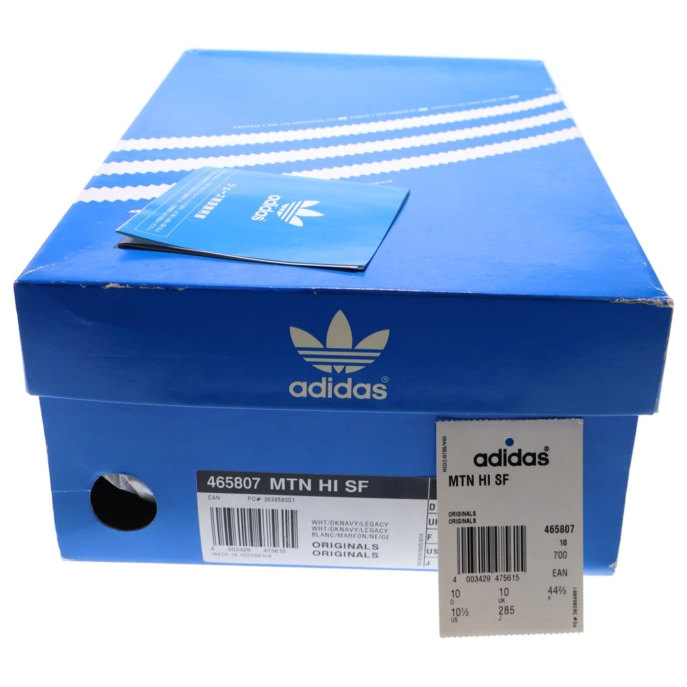 adidas(アディダス) MTN HI SF MONTANA モンタナ サイドライン ハイカットスニーカー ホワイト/ブルー US10.5/28.5cm 465807