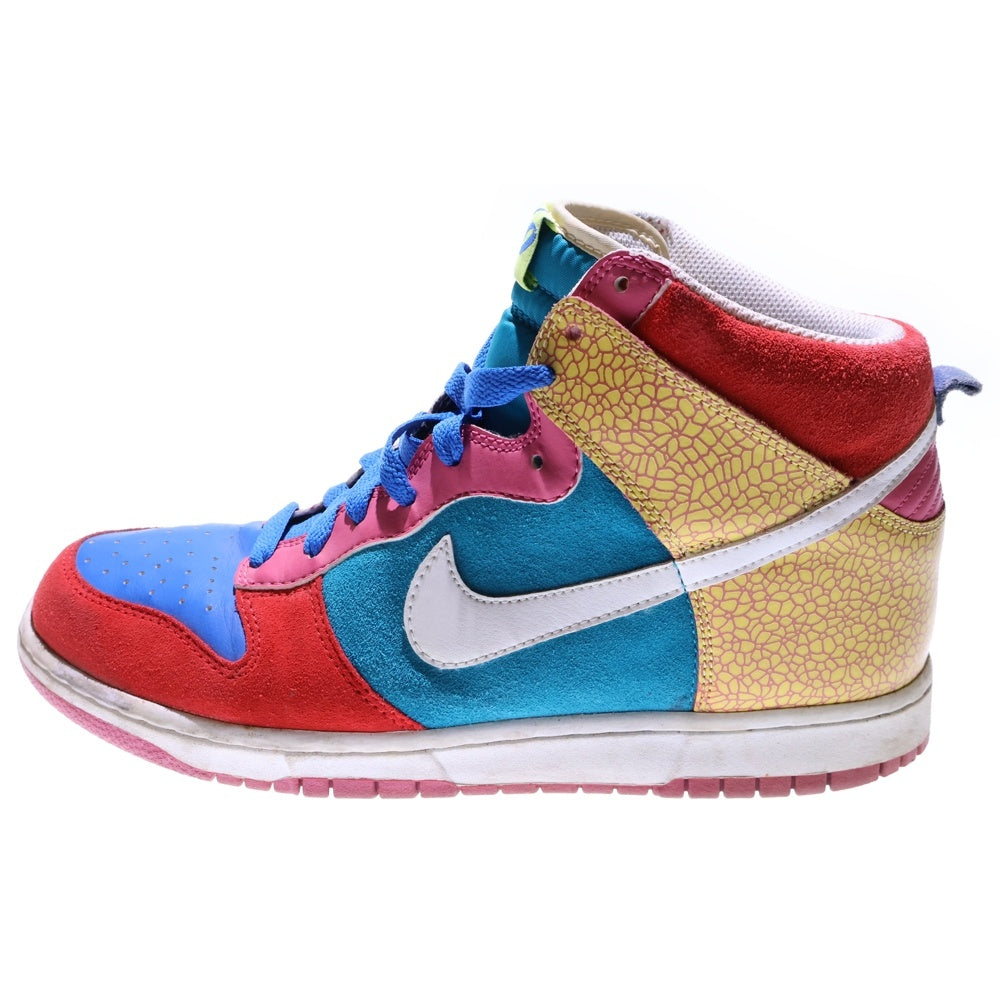NIKE(ナイキ) 【観賞用2009年製】WMNS DUNK HIGH ウィメンズ ダンク ハイカットスニーカー マルチ US11.5/28.5cm 342257-611