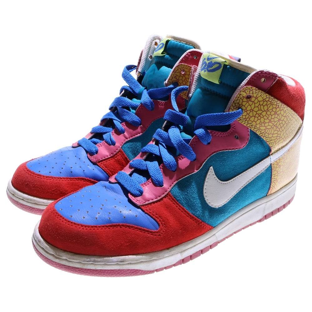NIKE(ナイキ) 【観賞用2009年製】WMNS DUNK HIGH ウィメンズ ダンク ハイカットスニーカー マルチ US11.5/28.5cm 342257-611