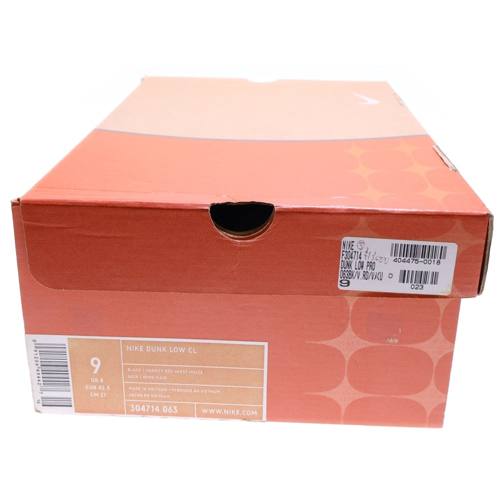 NIKE(ナイキ) 【観賞用2005年製】DUNK LOW CL ダンク ローカットスニーカー マルチ US9/27cm 304714-063