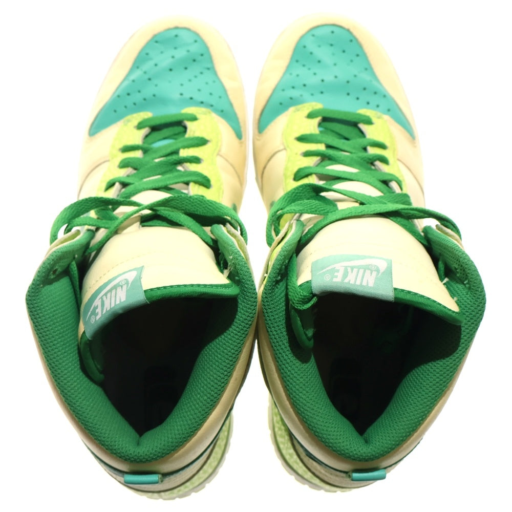 NIKE(ナイキ) 【観賞用2006年製】DUNK HIGH PREMIUM GLOW IN THE DARK 2 ダンク プレミアム グロウインザダーク2 ハイカットスニーカー グリーン US10/28cm 312786-131