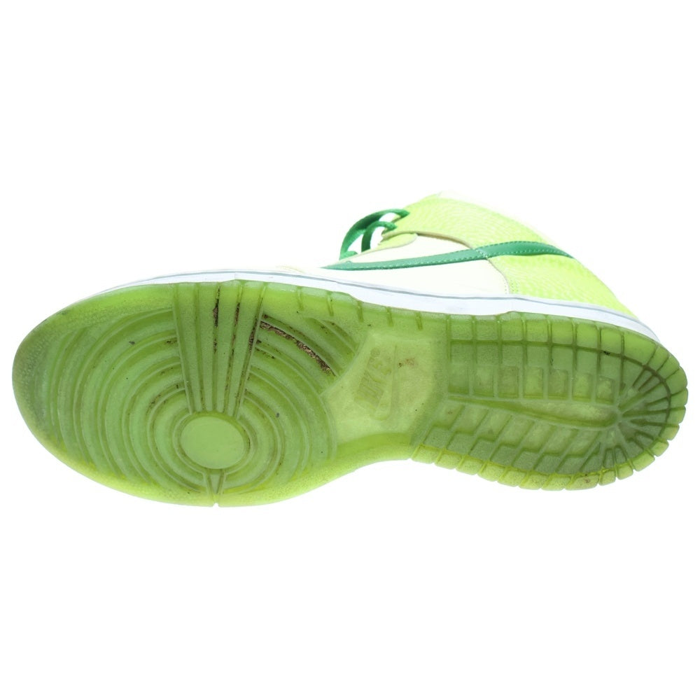 NIKE(ナイキ) 【観賞用2006年製】DUNK HIGH PREMIUM GLOW IN THE DARK 2 ダンク プレミアム グロウインザダーク2 ハイカットスニーカー グリーン US10/28cm 312786-131