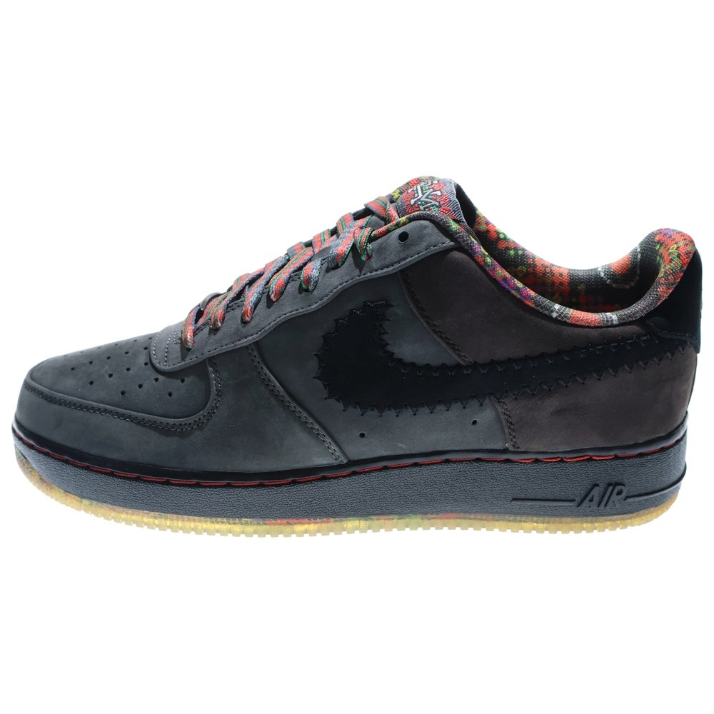 NIKE(ナイキ) 【観賞用20011年製】AIR FORCE 1 LOW PRM BHM エアフォース1 プレミアム ローカットスニーカー ブラウン/グレー US10/28cm 453419-090