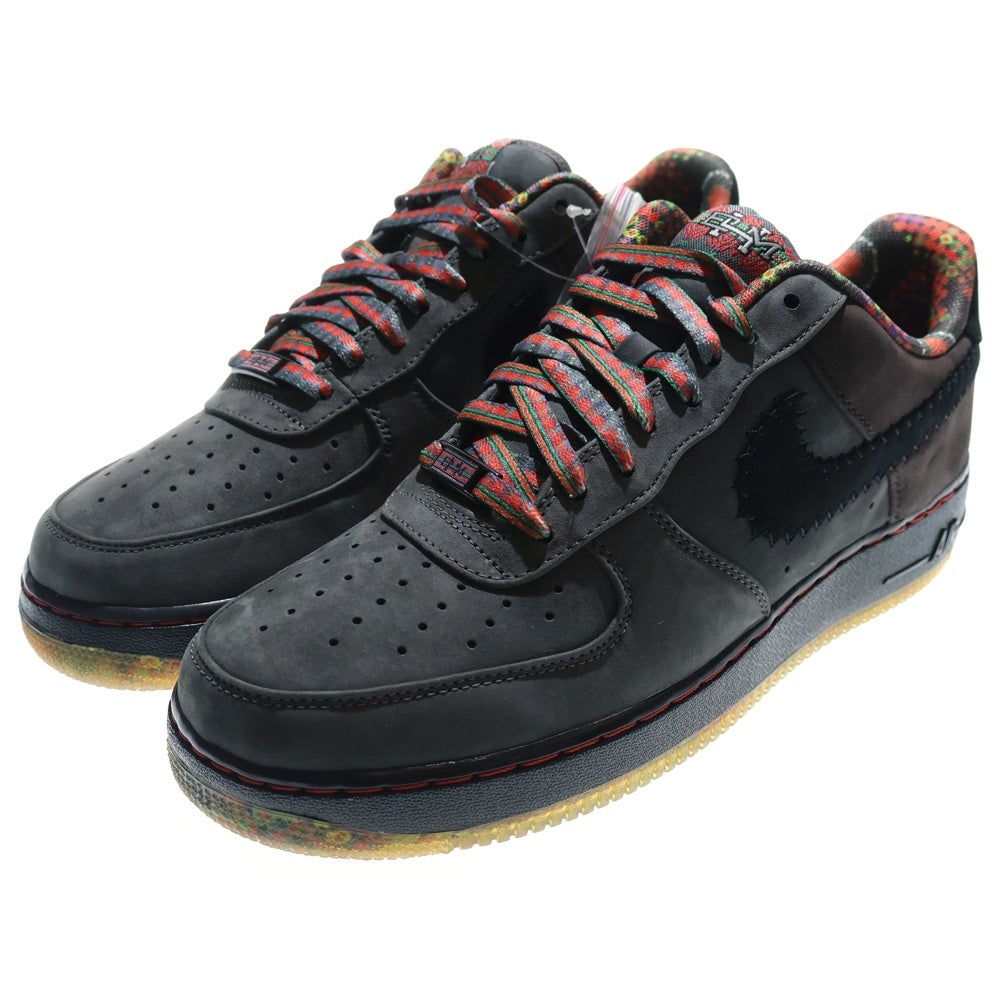NIKE(ナイキ) 【観賞用20011年製】AIR FORCE 1 LOW PRM BHM エアフォース1 プレミアム ローカットスニーカー ブラウン/グレー US10/28cm 453419-090