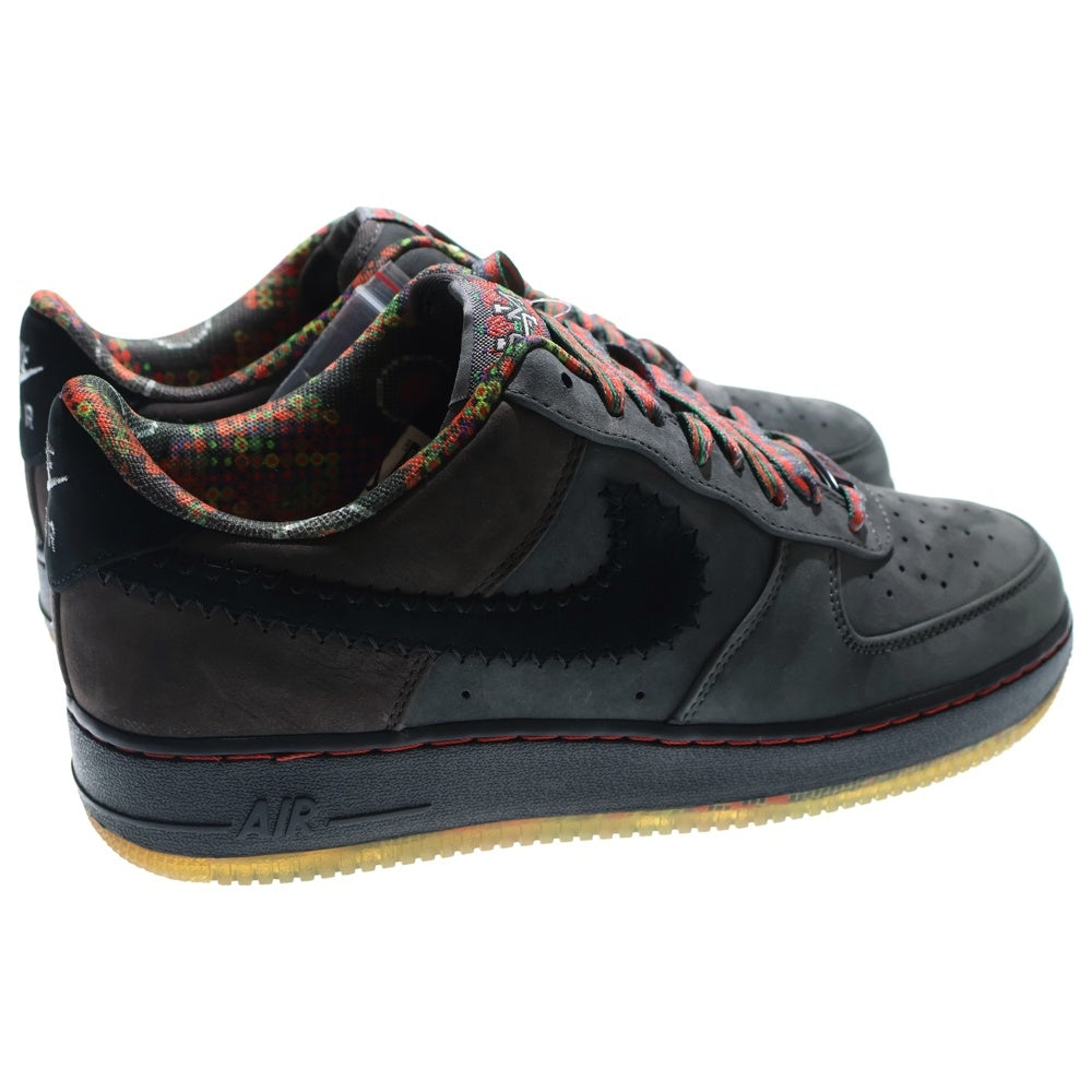 NIKE(ナイキ) 【観賞用20011年製】AIR FORCE 1 LOW PRM BHM エアフォース1 プレミアム ローカットスニーカー ブラウン/グレー US10/28cm 453419-090
