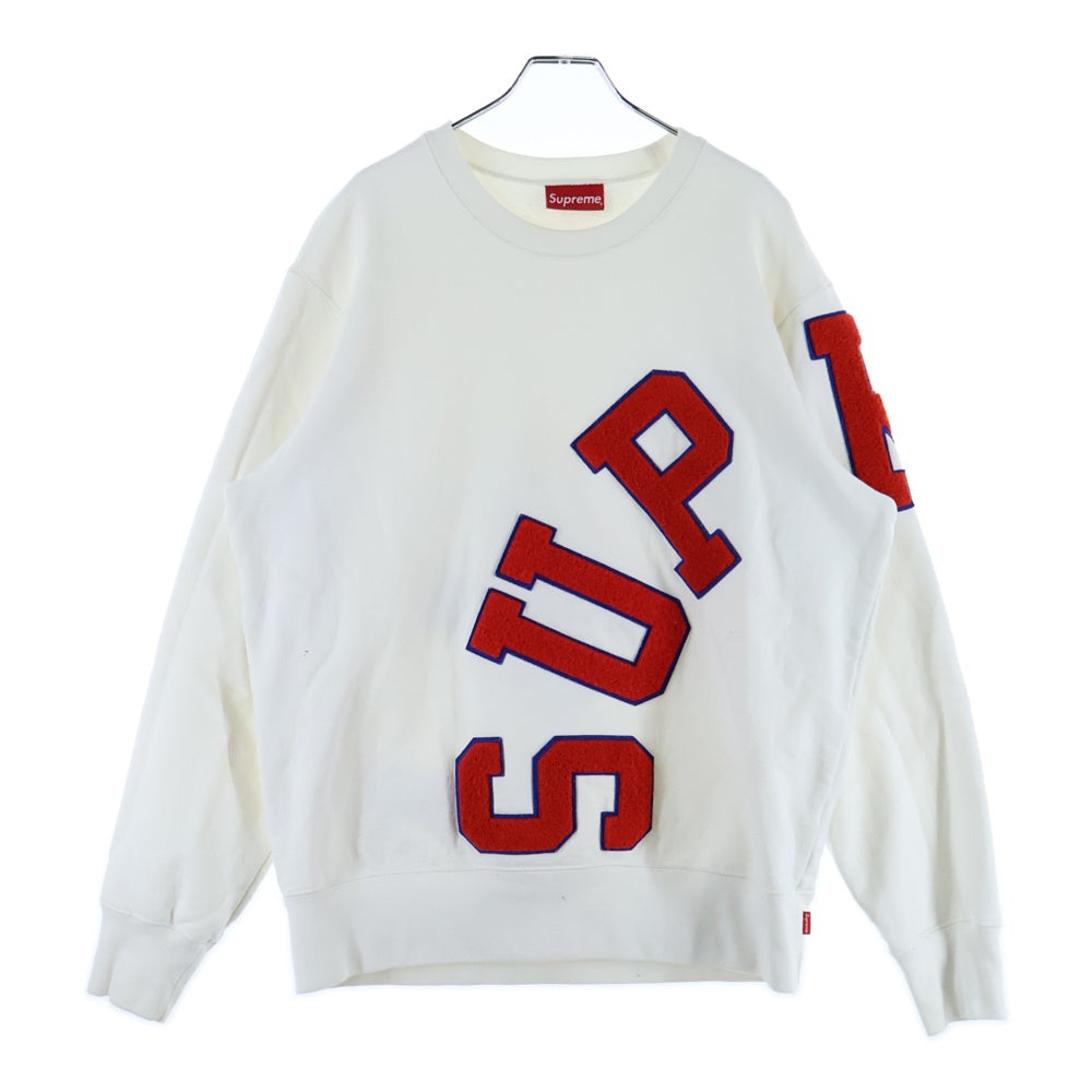 SUPREME(シュプリーム) 20AW Big Arc Crewneck ビッグアーチロゴ クルーネック スウェットパーカー ホワイト