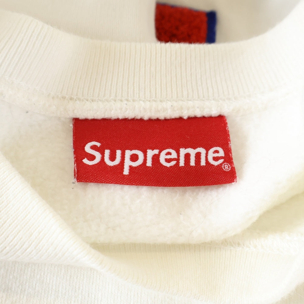 SUPREME(シュプリーム) 20AW Big Arc Crewneck ビッグアーチロゴ クルーネック スウェットパーカー ホワイト