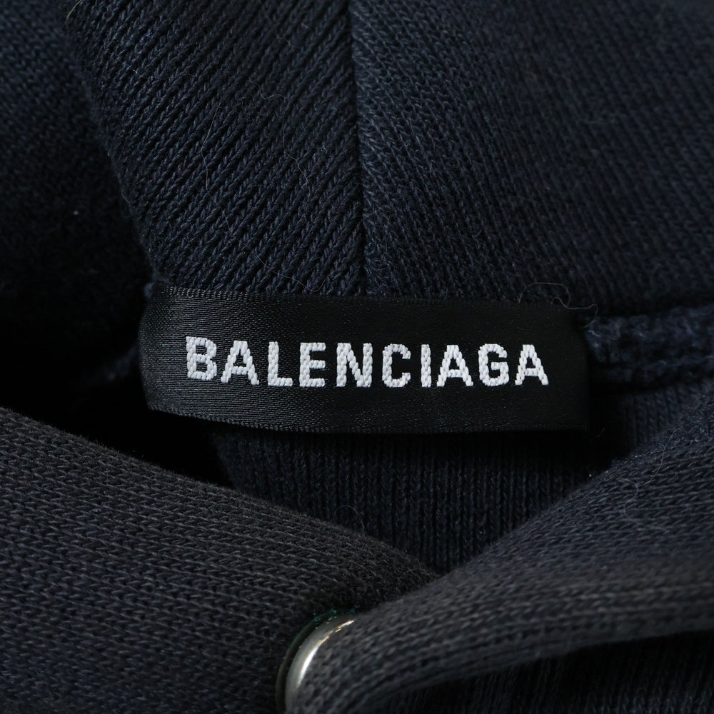 BALENCIAGA(バレンシアガ) 19AW Speed Hunters Hoodie スピードハンターズ プルオーバースウェットパーカー フーディー ブラック 541873 TCV37