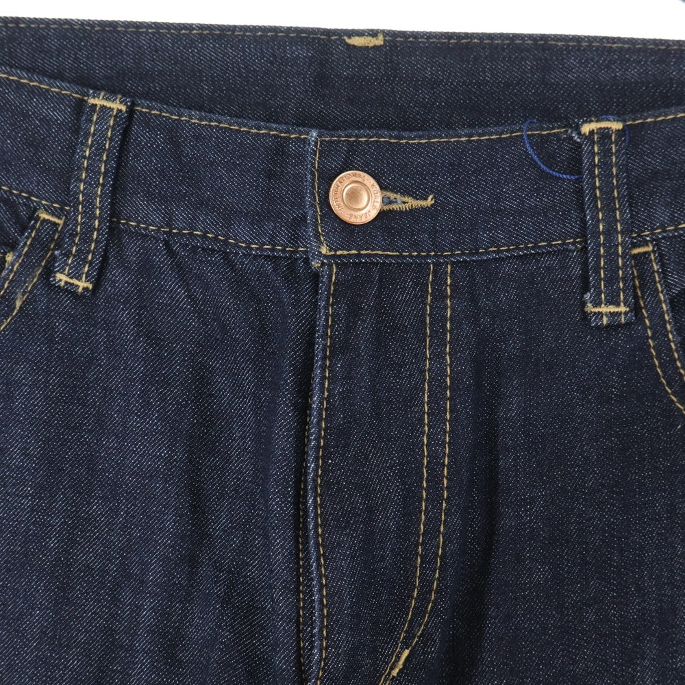 APPLEBUM(アップルバム) ストレート デニムパンツ ジーンズ インディゴ