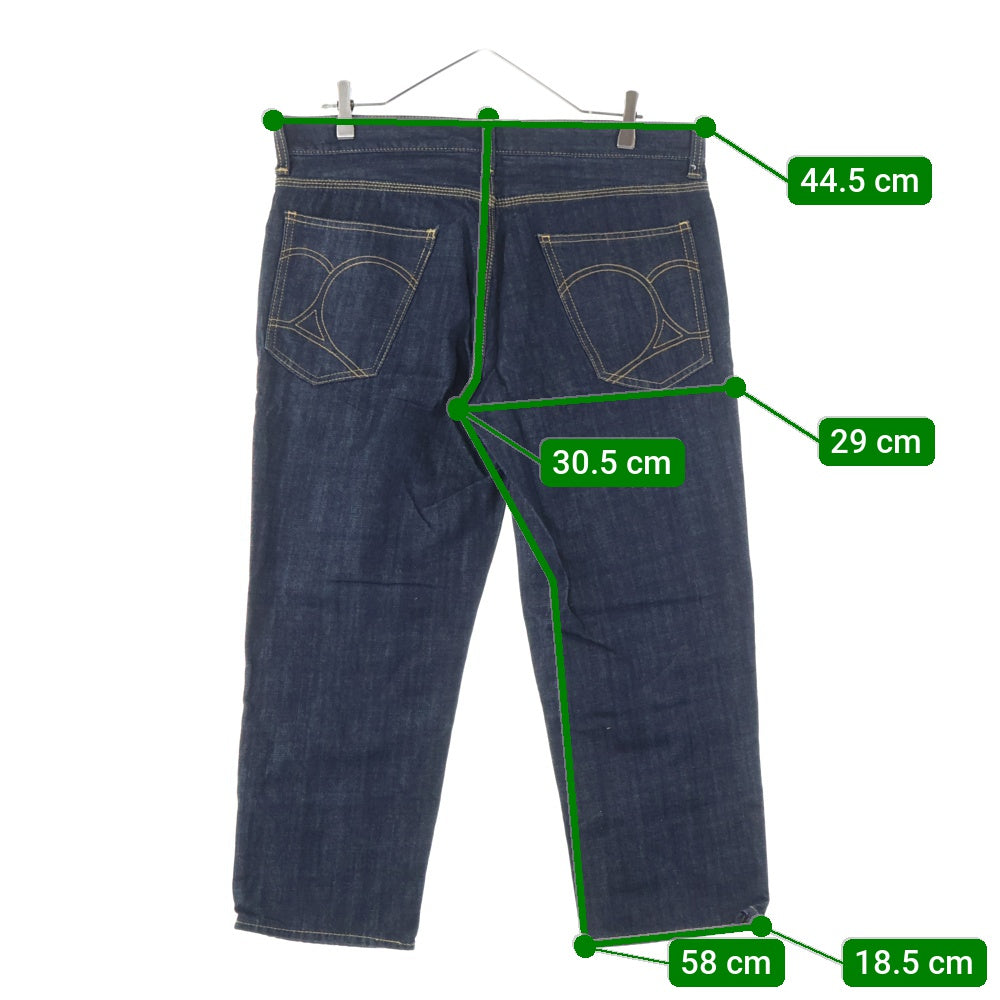 APPLEBUM(アップルバム) ストレート デニムパンツ ジーンズ インディゴ