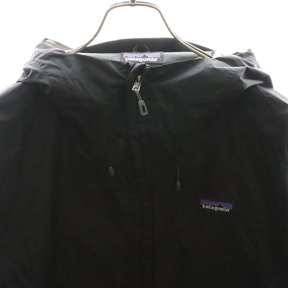 PATAGONIA(パタゴニア) TORRENTSHELL JACKET トレントシェル ジップアップ フード付き ジャケット ブラック 83802