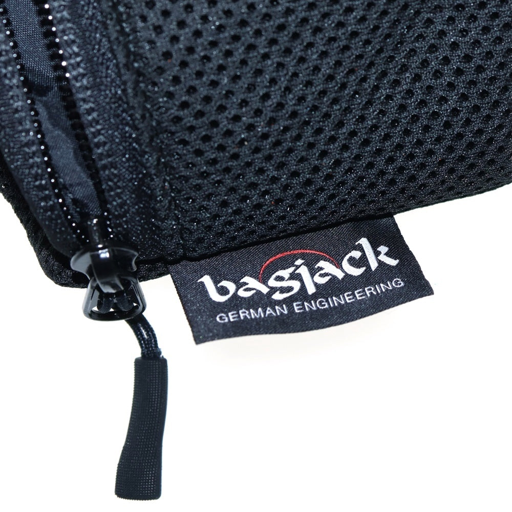 BAGJACK(バッグジャック) メッシュ ボディバッグ ウエストバッグ ショルダーバッグ ブラック