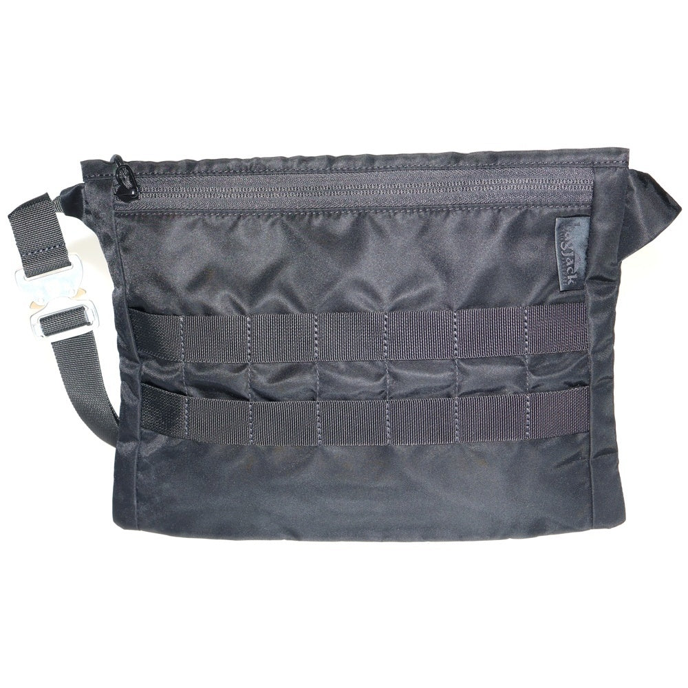 BAGJACK(バッグジャック) Bshop別注 LIMONTA リモンタ コブラバックル ナイロン サコッシュ ショルダーバッグ ブラック