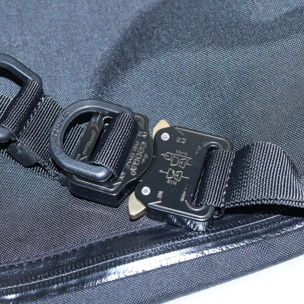 BAGJACK(バッグジャック) HIPBAG DP コブラバックル ナイロン ショルダーバッグ ブラック