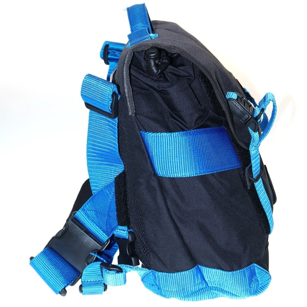 BAGJACK(バッグジャック) メッセンジャーバッグ ショルダーバッグ ブラック/ブルー