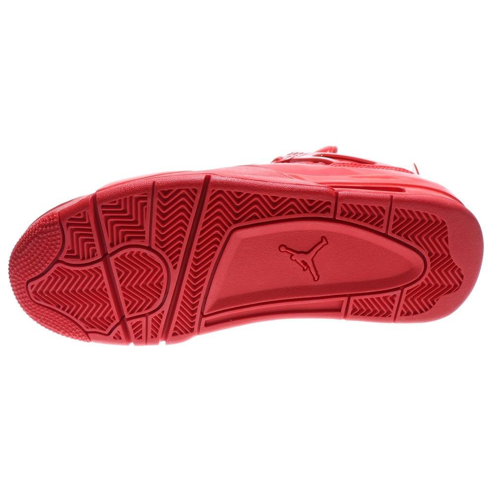 NIKE(ナイキ) AIR JORDAN 4 RETRO 11Lab4 Red エアジョーダン4 レトロ11 ラブ4 レッド ハイカットスニーカー レッド US9/27cm 719864-600
