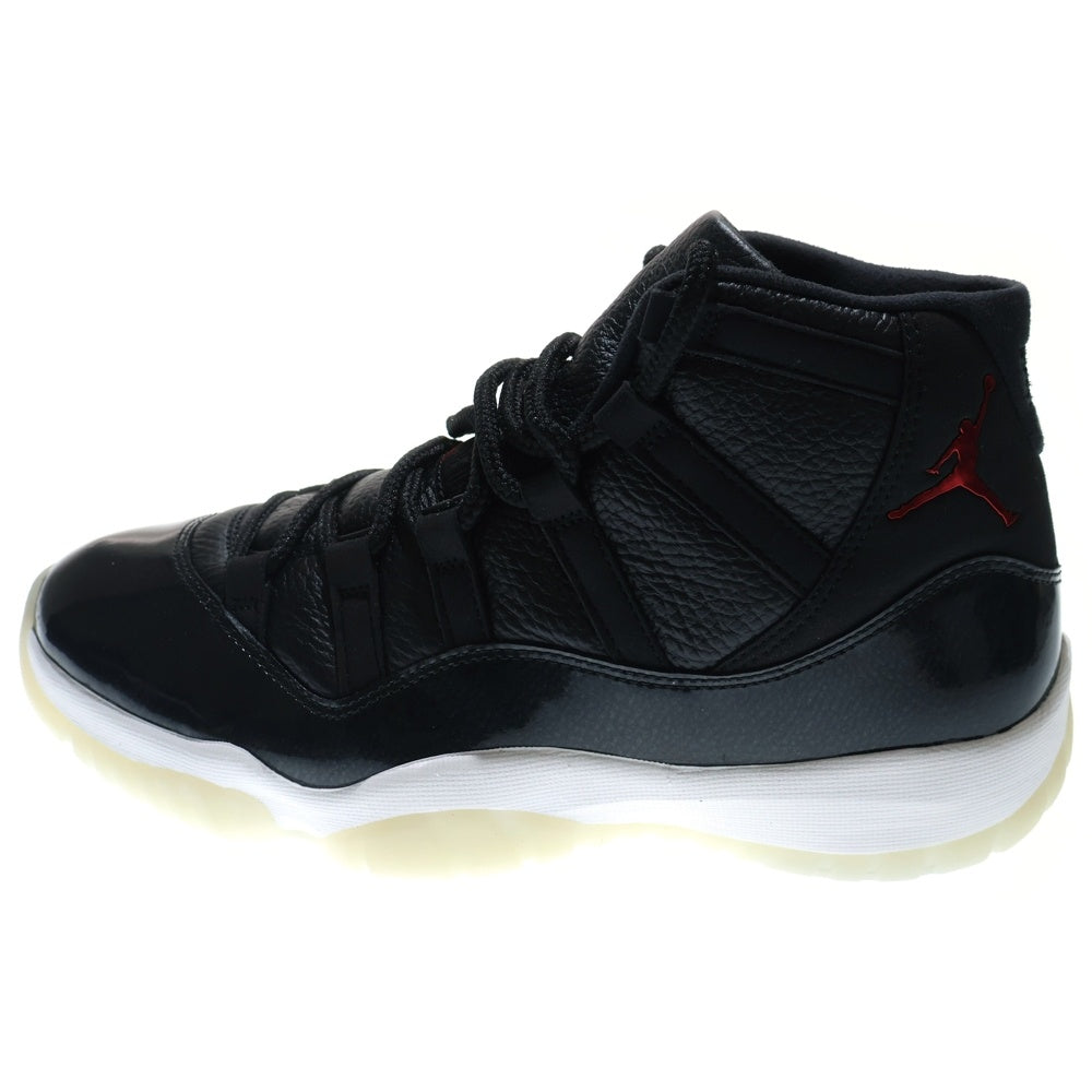 NIKE(ナイキ) AIR JORDAN 11 RETRO 72-10 エアジョーダン11 レトロ ハイカットスニーカー ブラック US9/27cm 378037-002