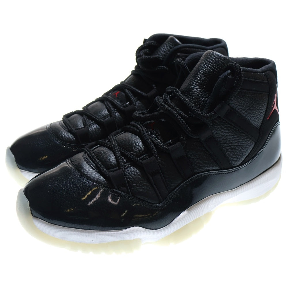 NIKE(ナイキ) AIR JORDAN 11 RETRO 72-10 エアジョーダン11 レトロ ハイカットスニーカー ブラック US9/27cm 378037-002