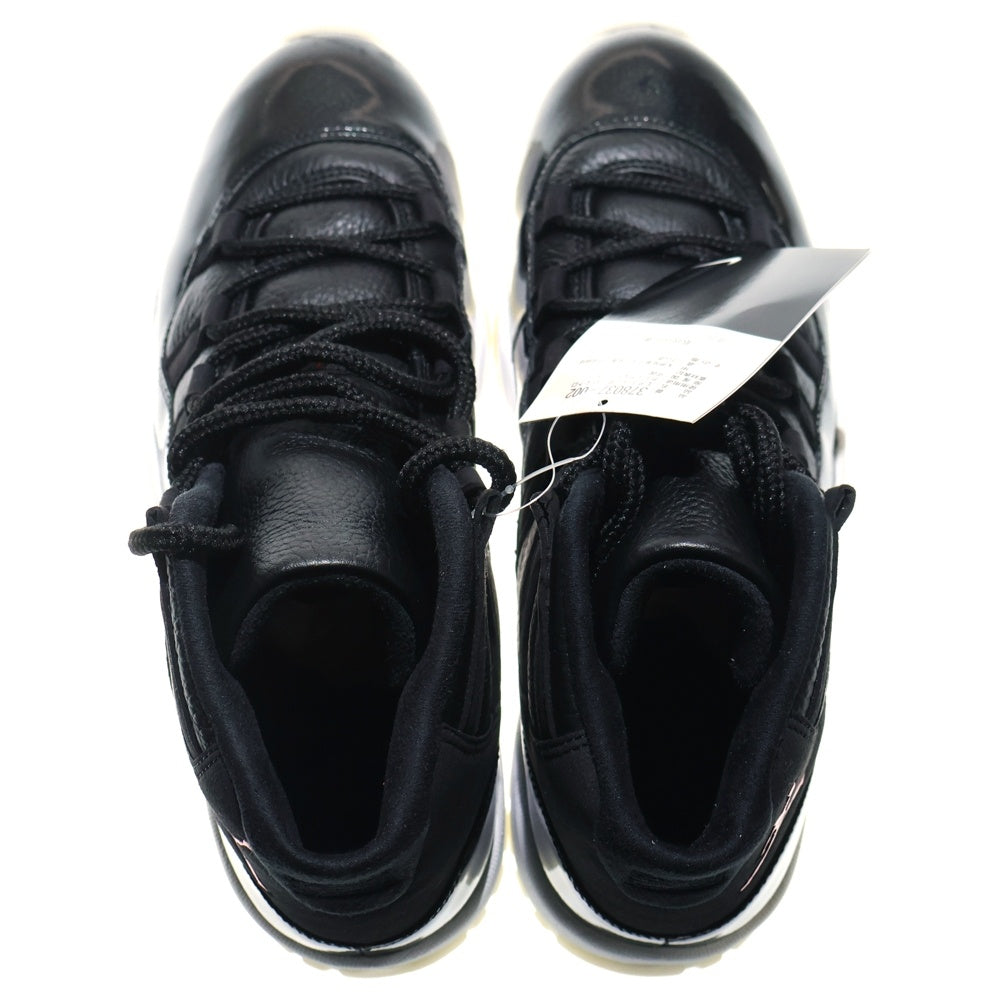 NIKE(ナイキ) AIR JORDAN 11 RETRO 72-10 エアジョーダン11 レトロ ハイカットスニーカー ブラック US9/27cm 378037-002
