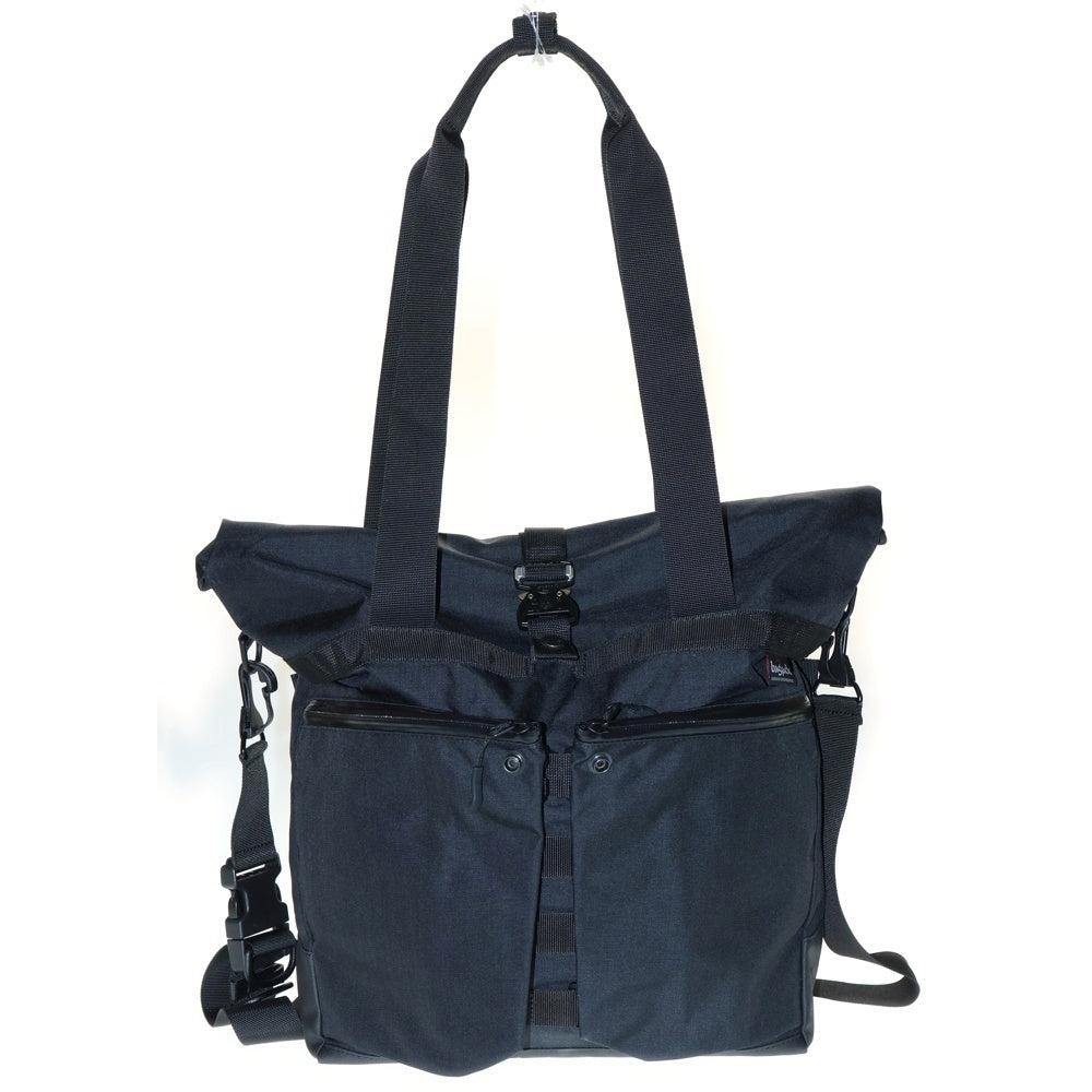 BAGJACK(バッグジャック) TOTE TWIST POCKET BAG トート ツイスト ポケット メッセンジャーバッグ ブラック