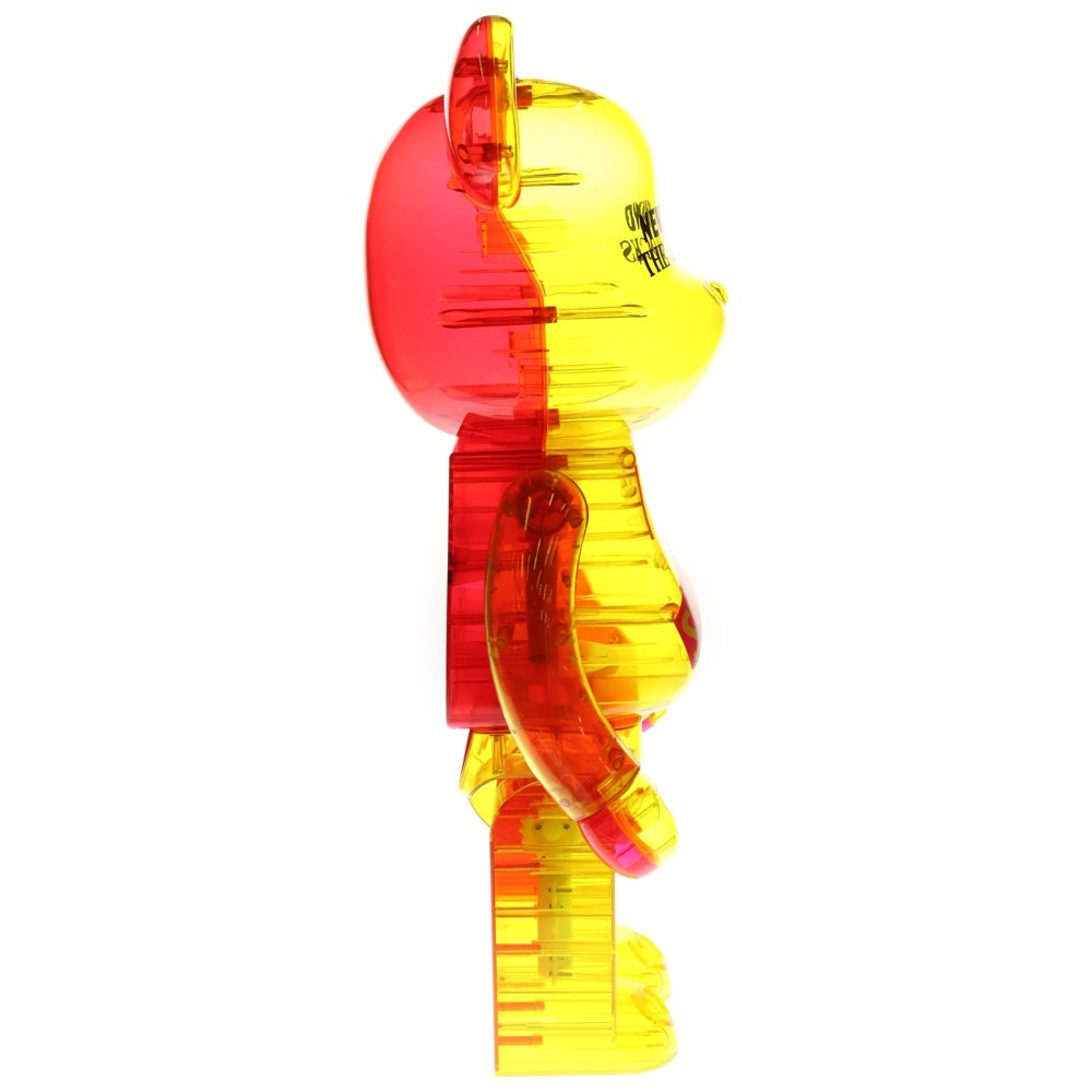 MEDICOM TOY(メディコムトイ) BE@RBRICK Sex Pistols Clear Ver.1000% セックスピストルズ クリア ベアブリック フィギュア 人形 クリア/オレンジ