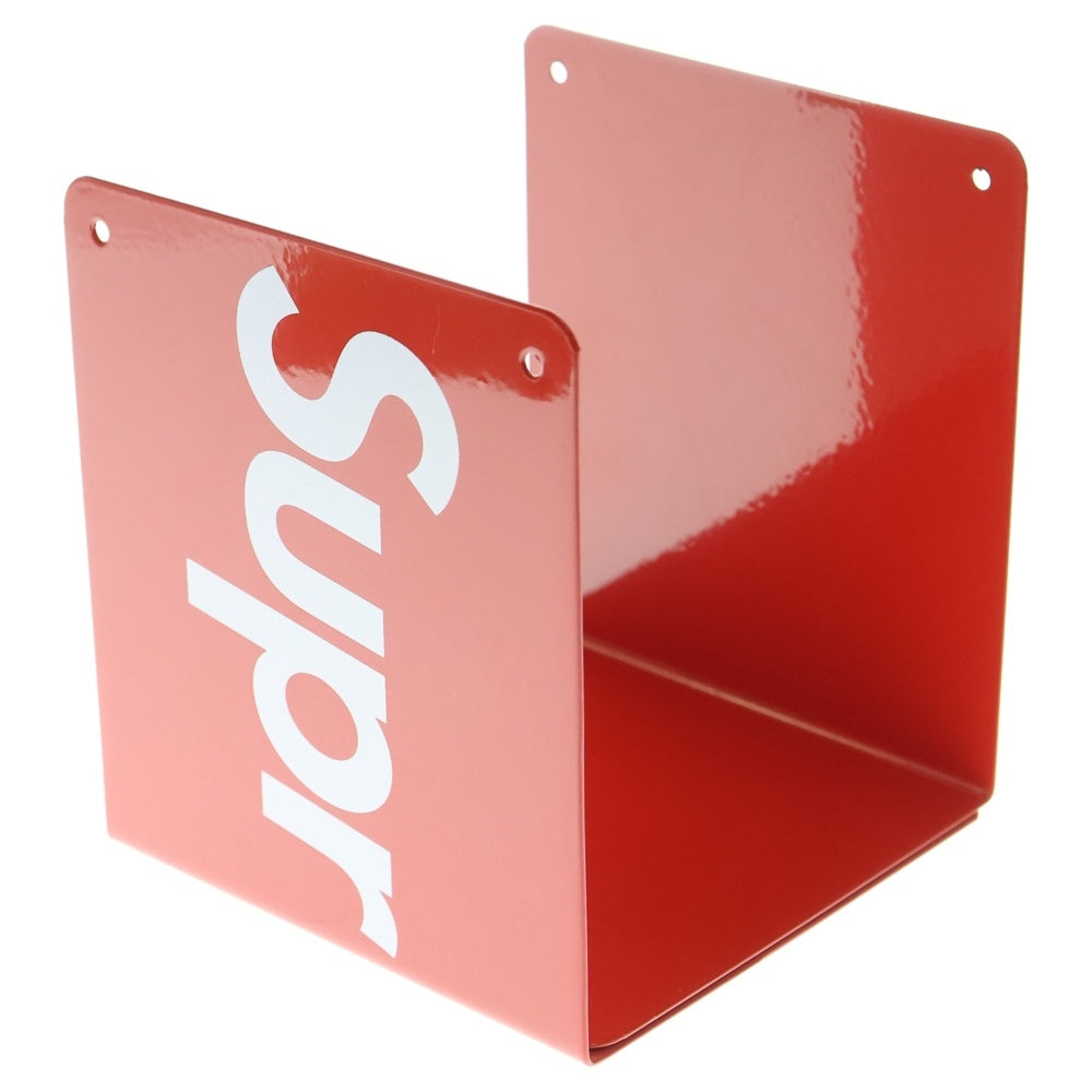 SUPREME(シュプリーム) 17AW Bookends set of 2 ブックエンド 本立て 2個セット レッド/ホワイト