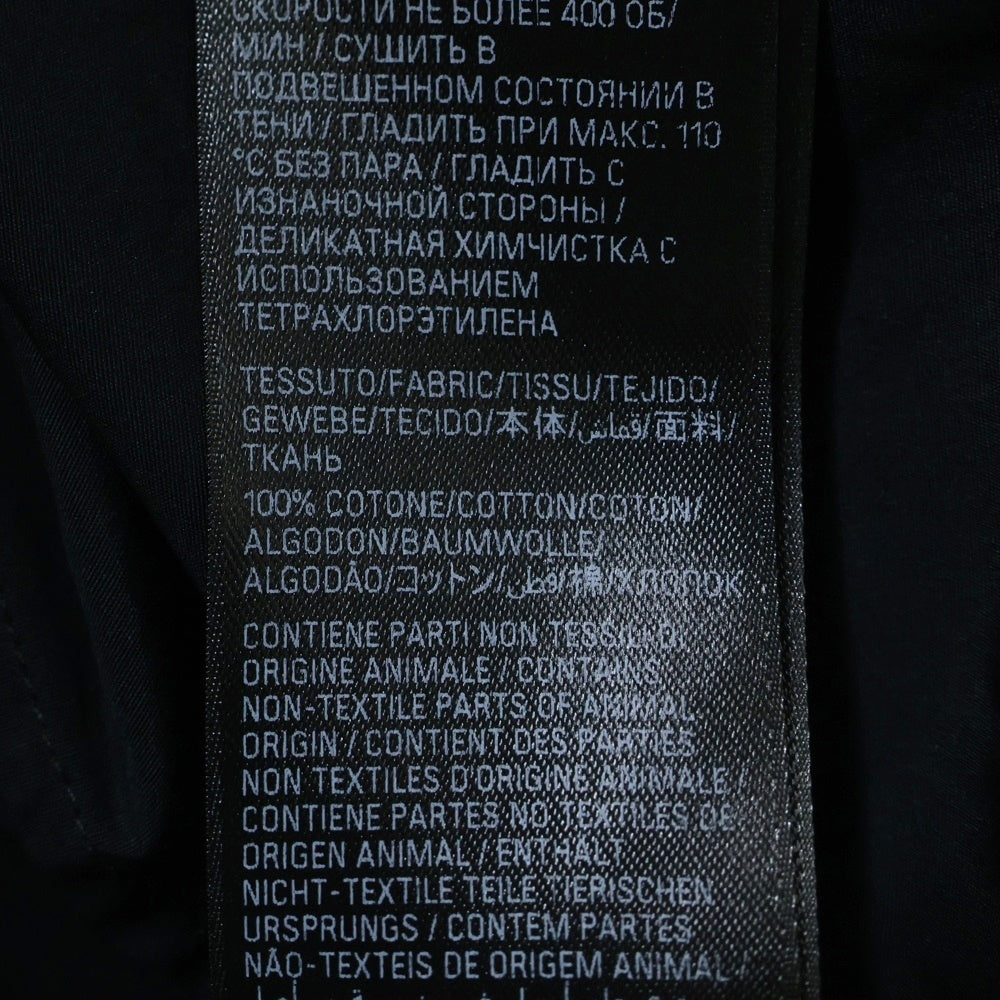 BALENCIAGA(バレンシアガ) 24SS オールオーバー ロゴプリント 半袖シャツ ブラック 681702 TQL07