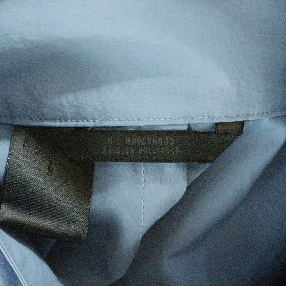 N.HOOLYWOOD(エヌハリウッド) 24SS COMPILE LINE STAND COLLAR BLOUSONコンパルライン スタンドカラー ブルゾン ジップアップ ジャケット ライトブルー 2241-BL05-010