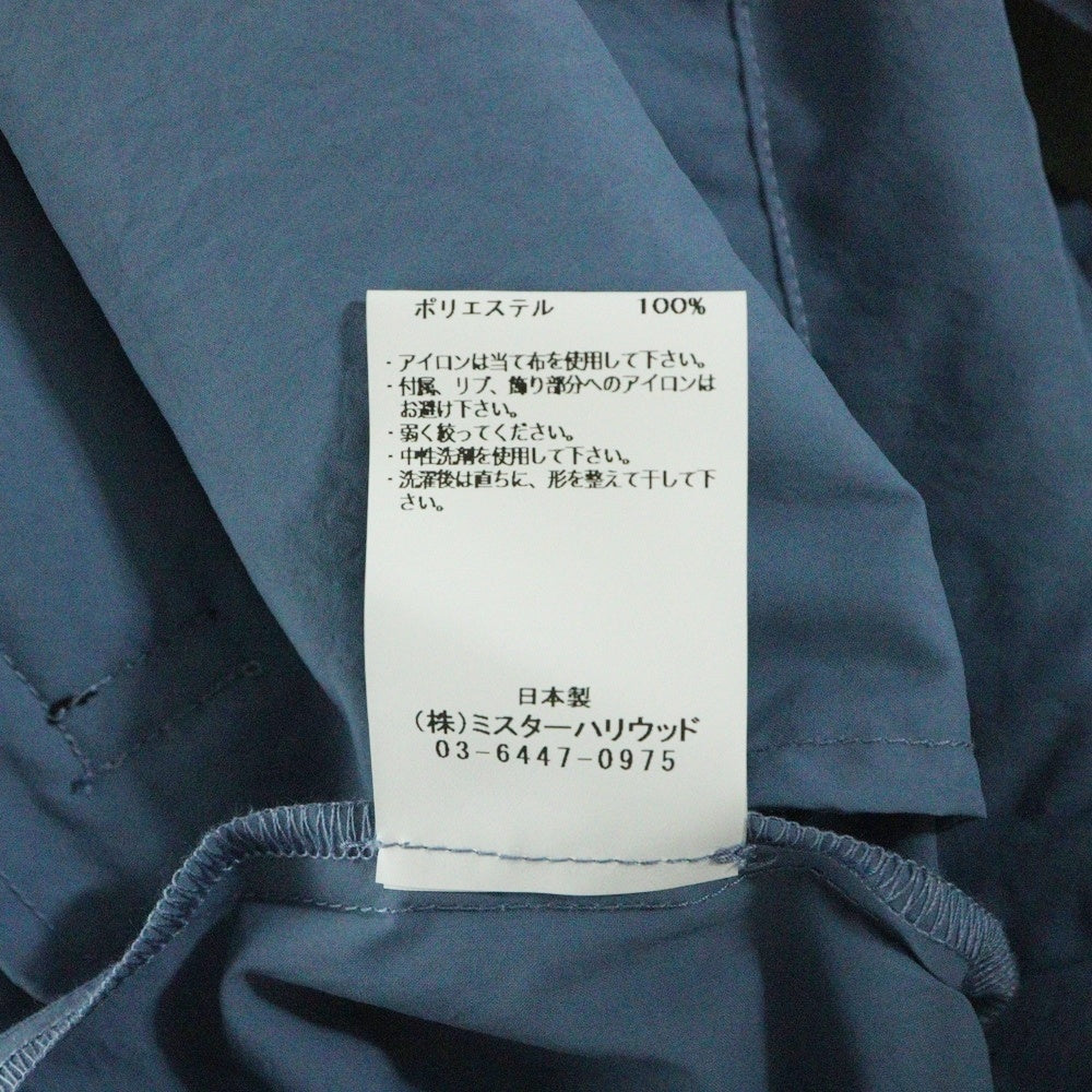 N.HOOLYWOOD(エヌハリウッド) 24SS COMPILE LINE STAND COLLAR BLOUSONコンパルライン スタンドカラー ブルゾン ジップアップ ジャケット ライトブルー 2241-BL05-010